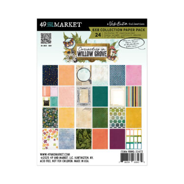 49 AND MARKET -Curiosities in Willow Grove 6x8 Paper Pack (12 designs, 2 ea)
