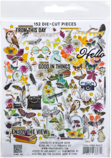 Alternative view of 49 AND MARKET -Curiosities in Willow Grove Icons and Titles Ephemera Set