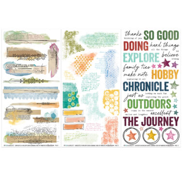 Alternative view of 49 AND MARKET -Curiosities in Willow Grove Blendable Rub-on Transfers