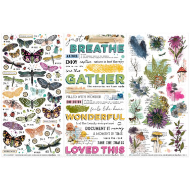 Alternative view of 49 AND MARKET -Curiosities in Willow Grove Essential Rub-on Transfers