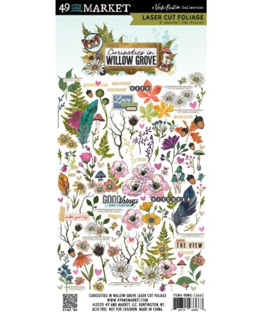 49 AND MARKET -Curiosities in Willow Grove Laser Cut Foliage