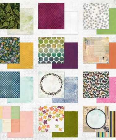 Alternative view of 49 AND MARKET -Curiosities in Willow Grove 12x12 Paper Pad (12 papers, 2 each)