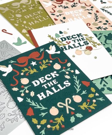 Alternative view of Concord & 9th -Holiday Charm Inlay Die