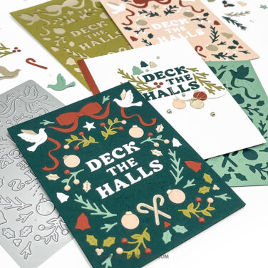 Alternative view of Concord & 9th -Holiday Charm Inlay Die