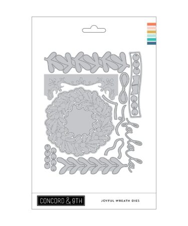 Concord & 9th -Joyful Wreath Dies