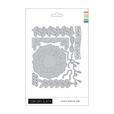 Concord & 9th -Joyful Wreath Dies