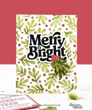 Alternative view of Concord & 9th -Season's Greetings Dies