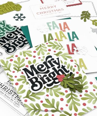 Alternative view of Concord & 9th -Season's Greetings Stamp Set (6 x 6)