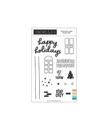 Concord & 9th -Yuletide Lane Stamp Set (4 x 6)