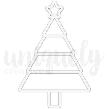 UNIQUELY CREATIVE - Christmas Tree Overlay