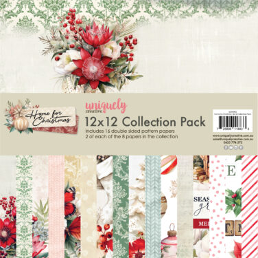 UNIQUELY CREATIVE - Home for Christmas 12 x 12 Collection Pack