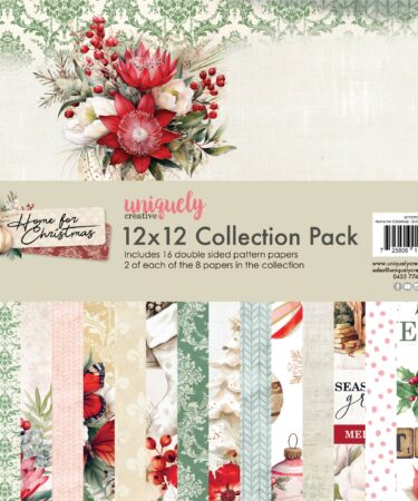 UNIQUELY CREATIVE - Home for Christmas 12 x 12 Collection Pack