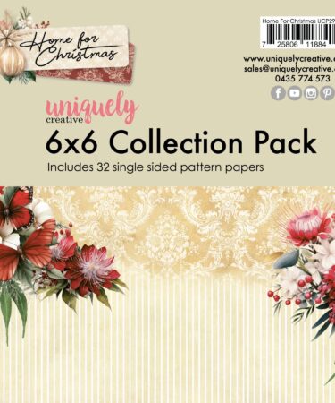 UNIQUELY CREATIVE - Home for Christmas 6 x 6 Collection Pack