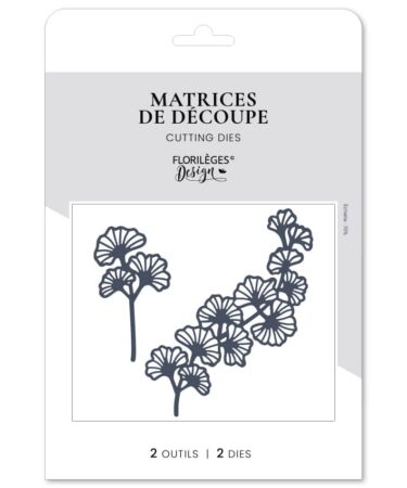 Florilèges Design - Collezione GINKGO - Fustelle DOUBLE GINKGO