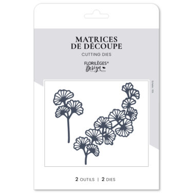 Florilèges Design - Collezione GINKGO - Fustelle DOUBLE GINKGO
