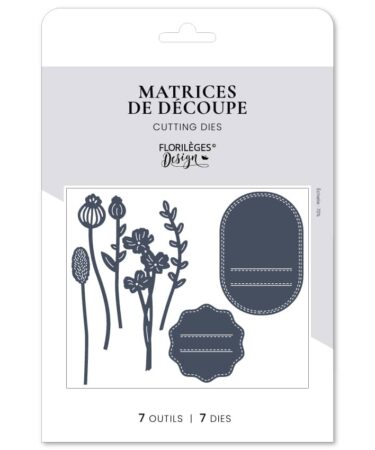 Florilèges Design - Collezione GINKGO - Fustelle FLEURS À OFFRIR