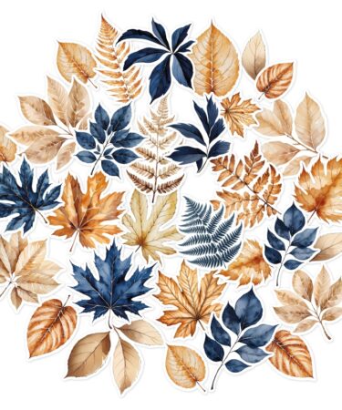 Florilèges Design - Collezione GINKGO  - Die cuts imprimés Feuilles