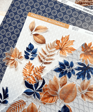 Alternative view of Florilèges Design - Collezione GINKGO  -  Kit calques