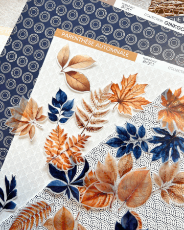 Alternative view of Florilèges Design - Collezione GINKGO  -  Kit calques
