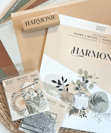 Alternative view of Florilèges Design - Collezione HARMONIE -  Die cuts