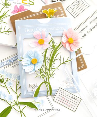 Alternative view of THE STAMP MARKET - COSMOS PETALS DIE