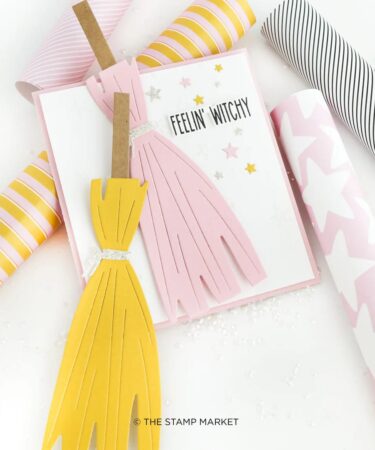 Alternative view of THE STAMP MARKET - JUMBO WITCHES BROOM DIE