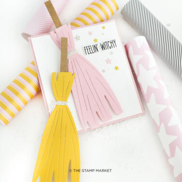 Alternative view of THE STAMP MARKET - JUMBO WITCHES BROOM DIE