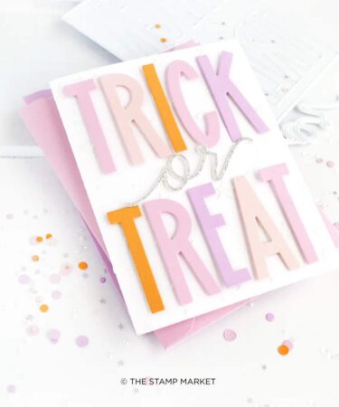 Alternative view of THE STAMP MARKET - TRICK OR TREAT COVER DIE