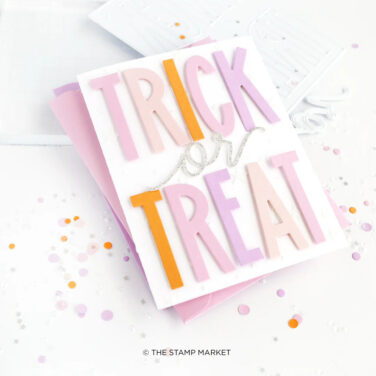 Alternative view of THE STAMP MARKET - TRICK OR TREAT COVER DIE