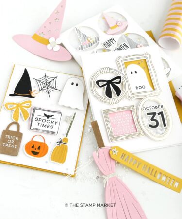 Alternative view of THE STAMP MARKET - HALLOWEEN HAPPINESS DIES