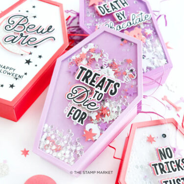 Alternative view of THE STAMP MARKET - BEWARE CONFETTI DIE