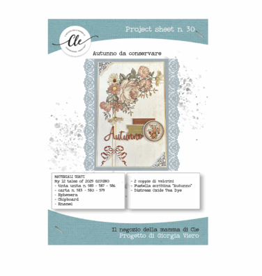 IL NEGOZIO DELLA MAMMA DI CLE -PROJECT SHEET 30 - FOLIO AUTUNNO DA CONSERVARE DI GIORGIA VIERO