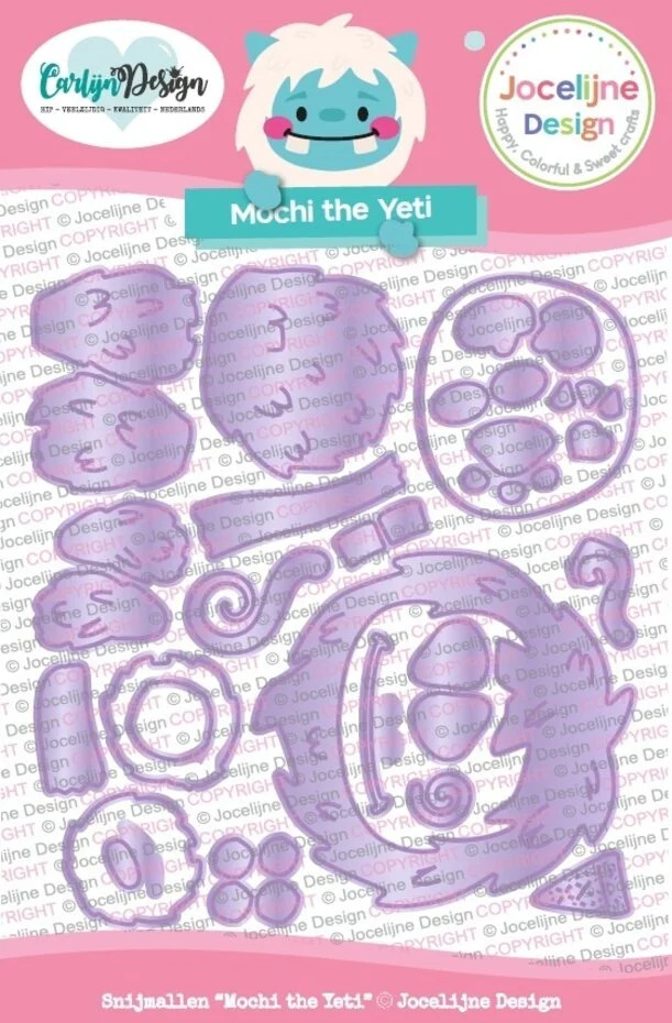 CarlijnDesign Dies Mochi the Yeti