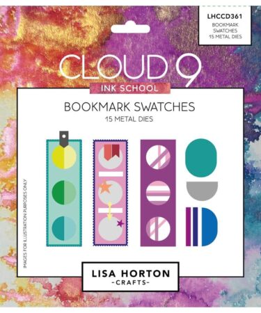 Lisa Horton Crafts Ink School Die Set - Bookmark Swatches
