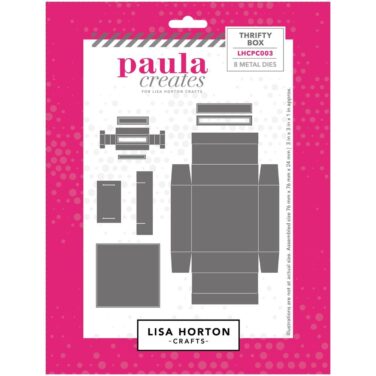 Lisa Horton Crafts Paula Creates Die Set -Thrifty Box