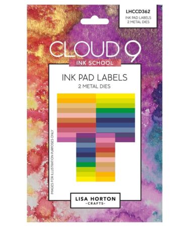 Lisa Horton Crafts Ink School Die Set - Ink Pad Labels