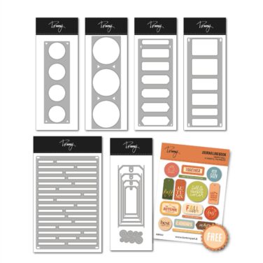 TOMMY ART - Bundle Basic Die 2 + 6 Fustelle + 1 Journaling book in omaggio