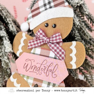 Alternative view of TOMMY ART - Tommy fustella – Il gingerbread di Marta® design by Creattiva by Marta