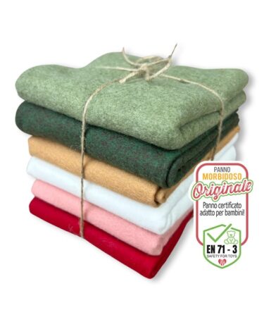 TOMMY ART - Set di Natale – Pannolenci Morbidoso – 6 colori