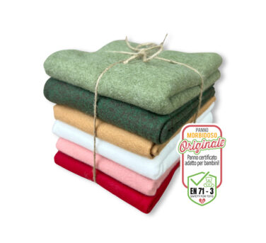 TOMMY ART - Set di Natale – Pannolenci Morbidoso – 6 colori