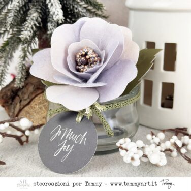 Alternative view of TOMMY ART - Tommy fustella – La rosa di Marta® design by Creattiva by Marta