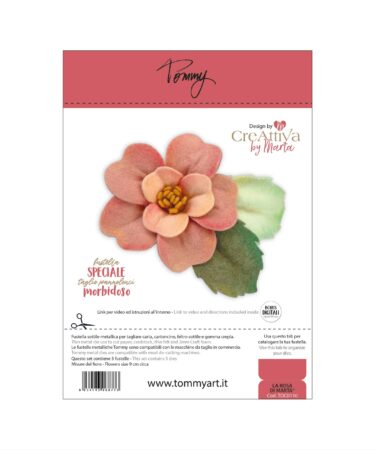 TOMMY ART - Tommy fustella – La rosa di Marta® design by Creattiva by Marta