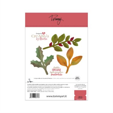 TOMMY ART - Tommy fustella – Tris di foglie® design by Creattiva by Marta
