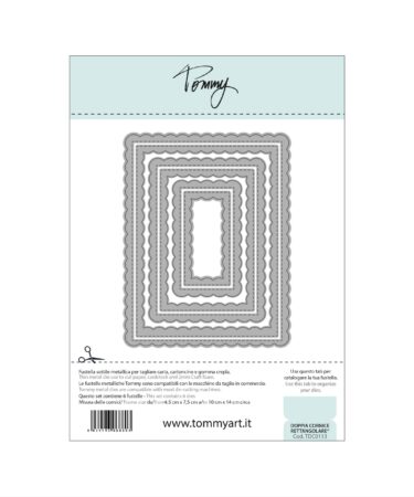TOMMY ART - Tommy fustella – Doppia Cornice rettangolare®
