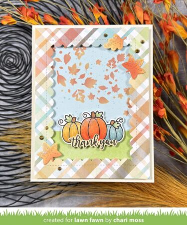 Alternative view of Lawn Clippings Coloring Stencil Autumn Breeze