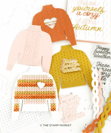 Alternative view of THE STAMP MARKET - SWEATER WEATHER DIE