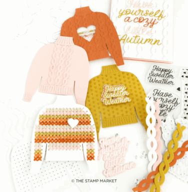 Alternative view of THE STAMP MARKET - SWEATER WEATHER DIE