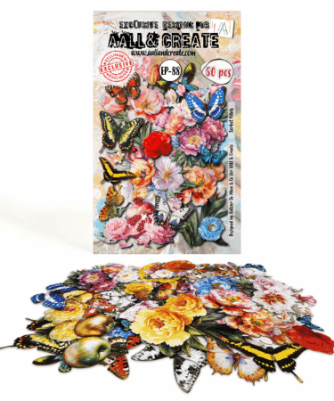 AALL & CREATE  -  Ephemera Die-Cuts - Sorbet Petals #EP-88