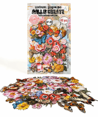 AALL & CREATE  - Ephemera Die-Cuts - Sunblush Garden #EP-89