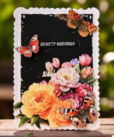 Alternative view of AALL & CREATE  -  Ephemera Die-Cuts - Sorbet Petals #EP-88